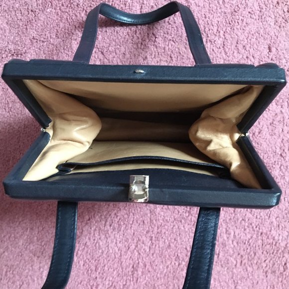 Vintage Blue Handbag - Picture 5 of 7